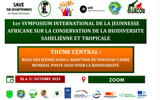Premier symposium International sur la Conservation de la Biodiversité 2022