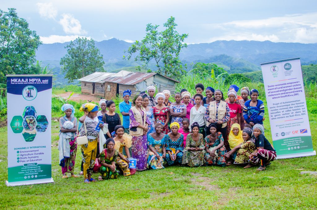 Projet d’Autonomisation socio-économique des femmes rurales victimes des violences sexuelles et celles basées sur le genre autour des sites miniers au Sud Kivu. 